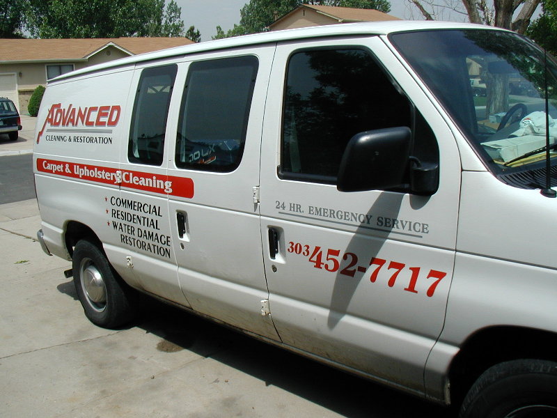 Our Experienced Cleaning Technicians & Service Van